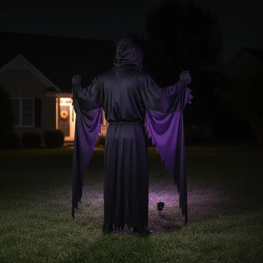 Gravesend Costume on a porch at night