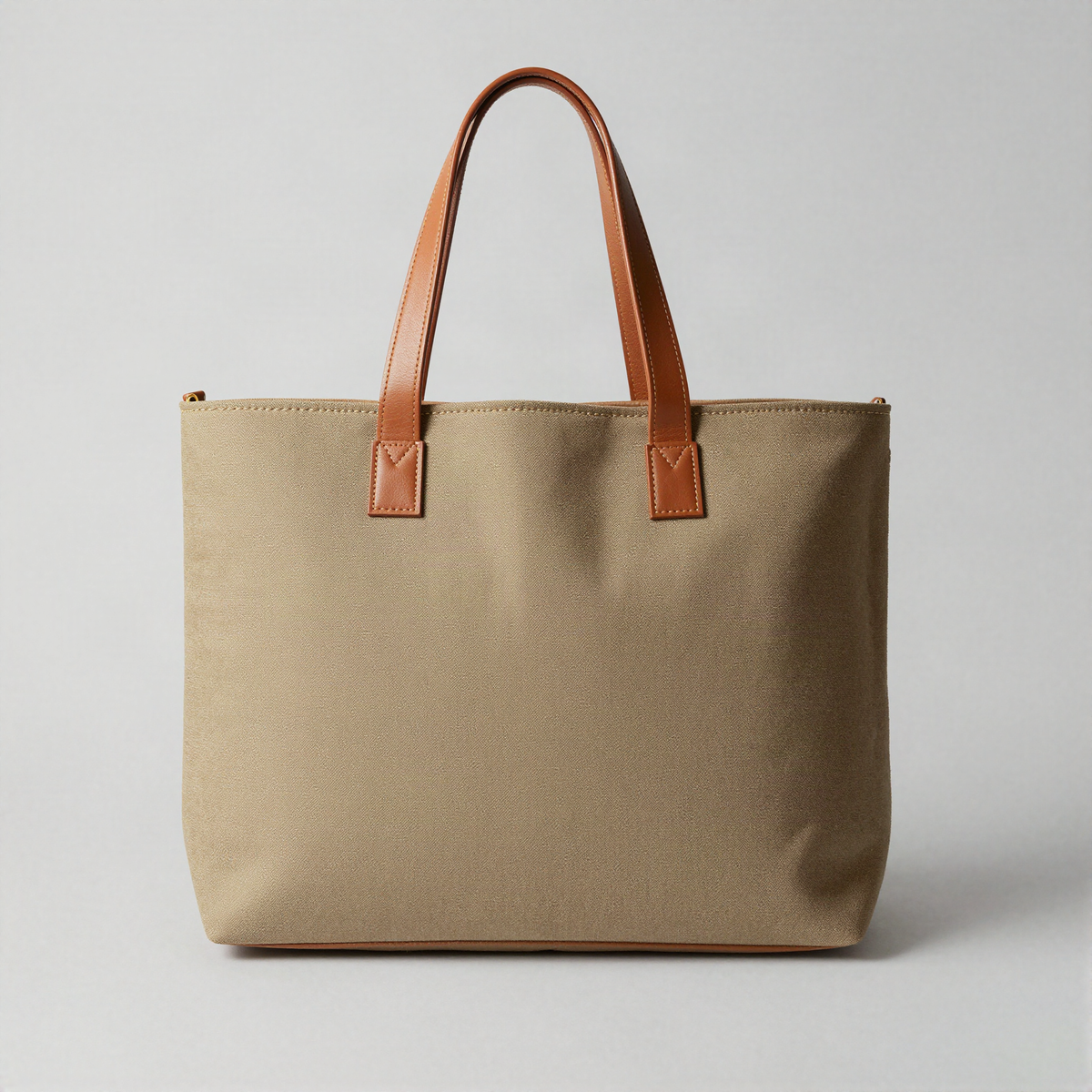 Waxed Canvas Tote Bag